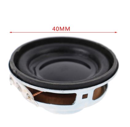 ลำโพง 4 Ohm 3W ขนาด 4 cm small audio horn speaker 3 watt toy speaker mini amplifier round small speaker diameter 4CM