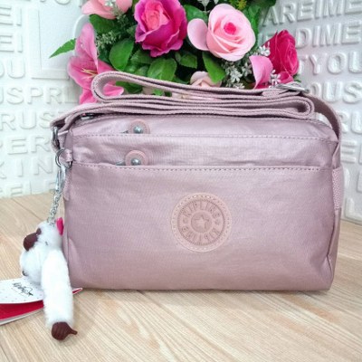 กระเป๋าสะพายkipling ผ้าไนล่อน คิปลิ้ง กระเป๋าคิปริ้ง outlet แท้