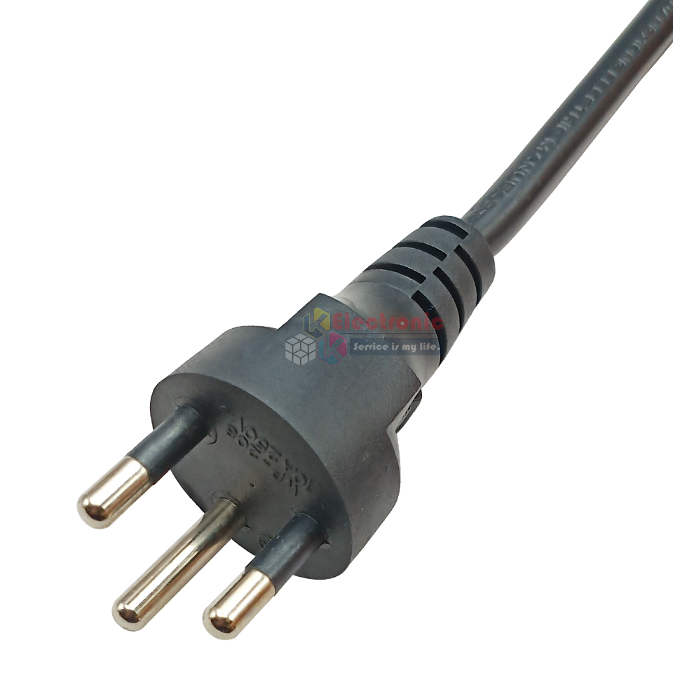 สายปลั๊ก-กระทะปิ้งย่างไฟฟ้า-หม้อสุกี้ไฟฟ้า-หม้อชาบูไฟฟ้า-แบบก้านเสียบ-ปรับความร้อนได้ 5 ระดับ-สายยาว 1 เมตร อะไหล่แท้