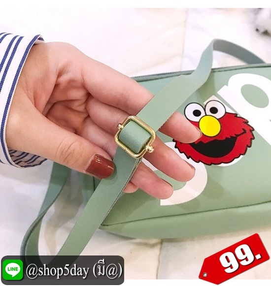 ⚡️ กระเป๋าสะพายข้าง Supreme ลาย Elmo ⚡️