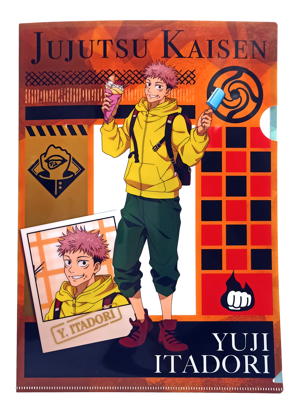 [ A4 Folder ] Jujutsu Kaisen - Yuji Itadori & Megumi Fushiguro (Casual)
