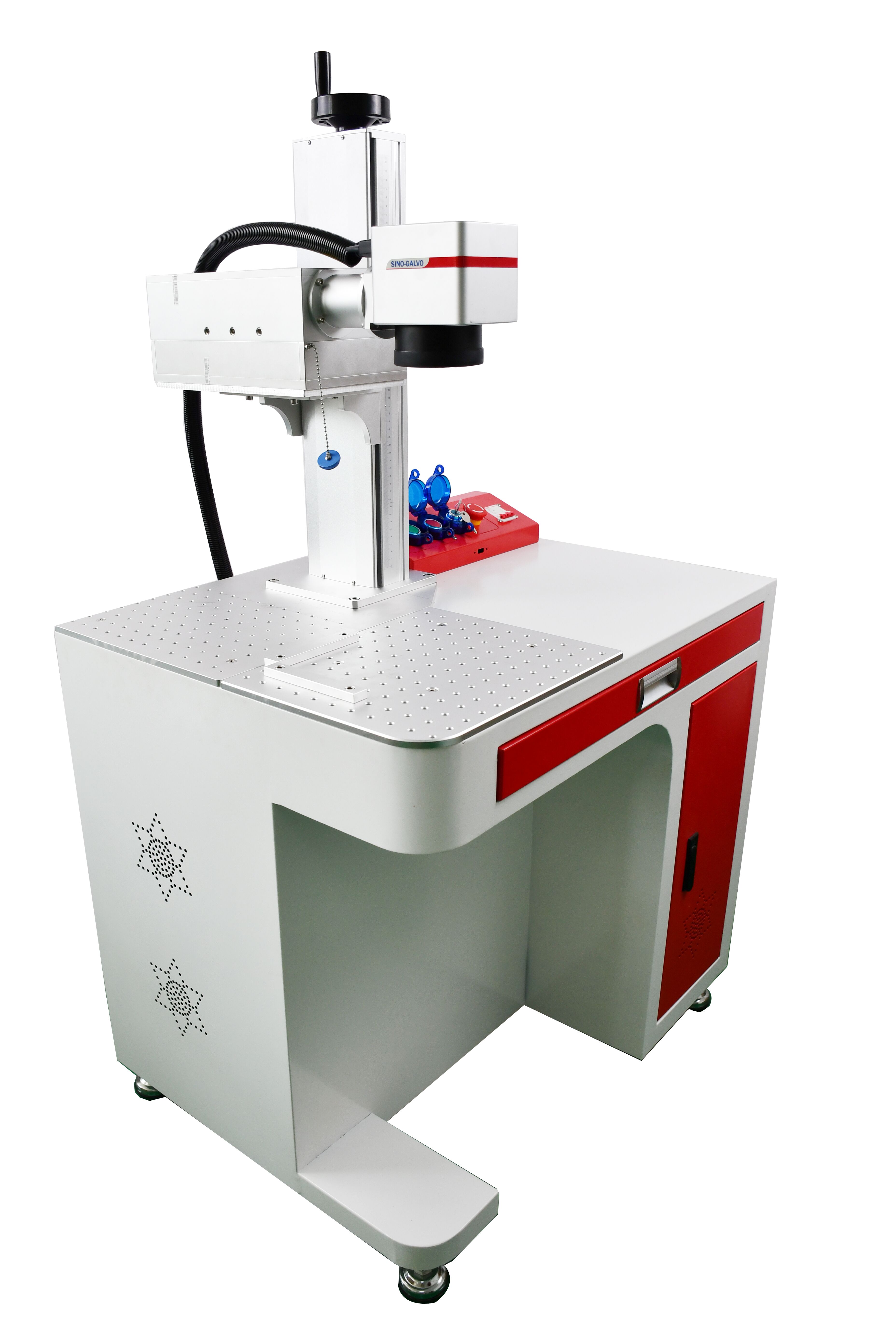 เครื่องยิงเลเซอร์ไฟเบอร์รุ่น YHFM-20/30/50W Laser Fiber Marking Machine YHFM-20/30/50W