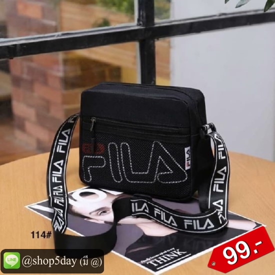🔥กระเป๋าแฟชั่น สะพายข้าง Fila ฟิล่า No.flla 99-B