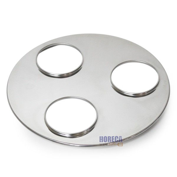 Coffee pot lid, 3 compartments, Chef 36 cm, Zebra brand - Private