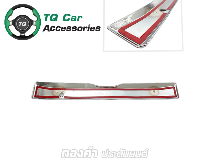 ครอบคิ้วท้าย รถตู้TOYOTA COMMUTER ปี2019 ยี่ห้อLEKONE โลโก้ ชุบโครเมียม