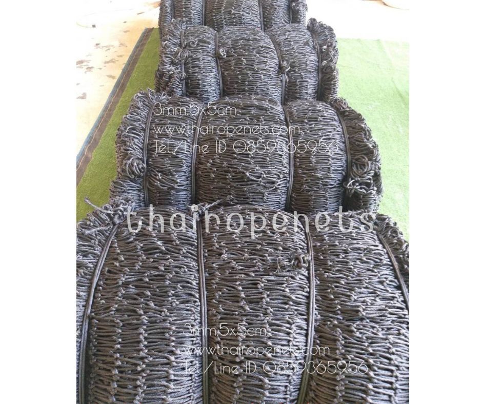 ตาข่ายสนามแบตมินตัน ตาข่ายกั้นขอบสนาม เชือกหนาพิเศษ รับทำตามขนาที่ต้องการ พร้อมร้อยเชือกขอบติดตั้งง่ายใช้งานได้ทันที