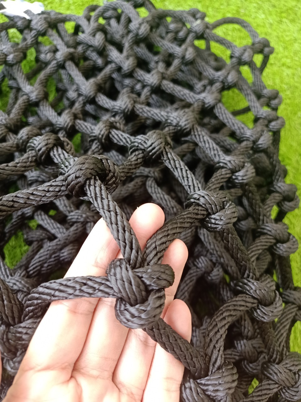 THAIROPENETS ตกแต่งระเบียงรีสอร์ทด้วยเชือกถักตาข่าย เชือกกันตก ระเบียงตาข่าย มีหลายขนาดให้เลือก หรือสั่งตามต้องการได้