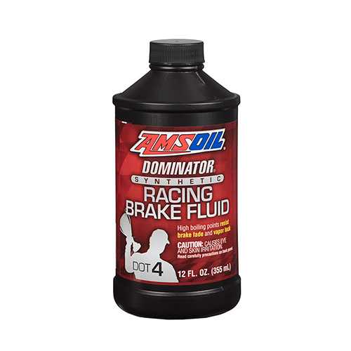 AMSOIL DOMINATOR DOT 4 Synthetic Racing Brake Fluid
