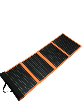 แผงโซล่าเซลส์พกพาแบบพกพา พับได้ 40W 100W500W1000W