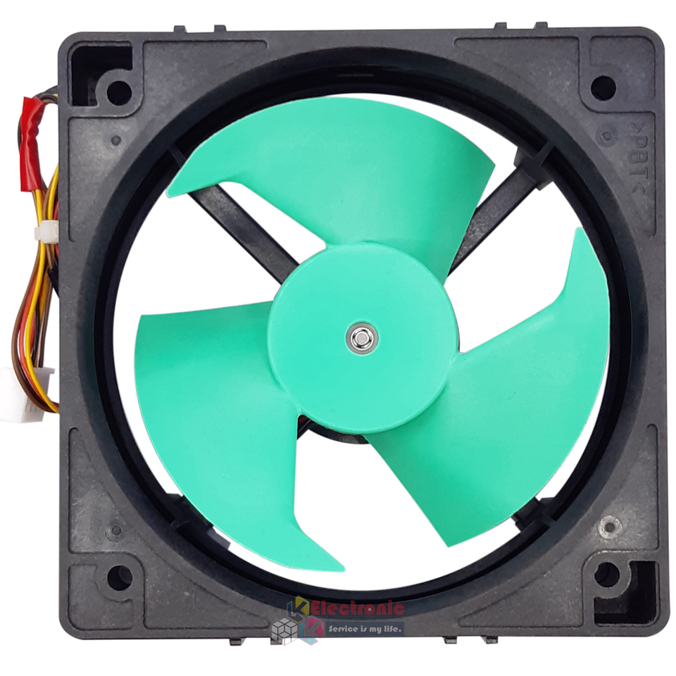 พัดลมตู้เย็นโนฟรอส Toshiba-(โตชิบา)สำหรับรุ่น GR-M25KBZ/GR-M28KBZ_อะไหล่แท้