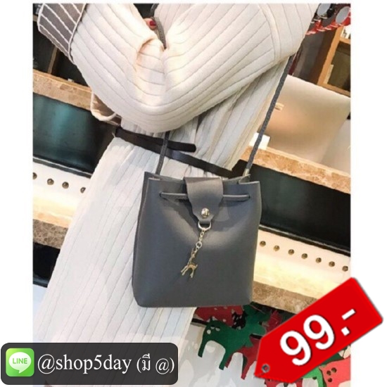 🔥กระเป๋าสะพายข้างแฟชั่น กวางน้อย