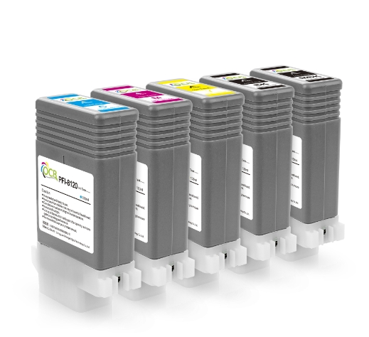 หมึกเทียบเท่าCanon PFI 8120 Use For Canon TM5200/5300TM5205/5 305