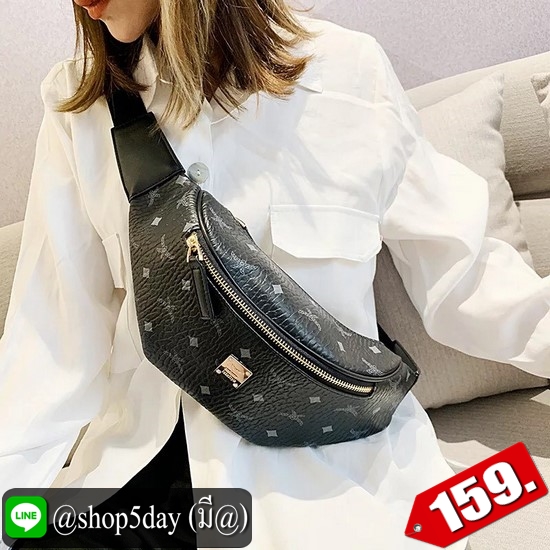 ⚡️ หนัง PU กระเป๋าคาดอก-เอว อินเทรนด์ งานสวย ⚡️