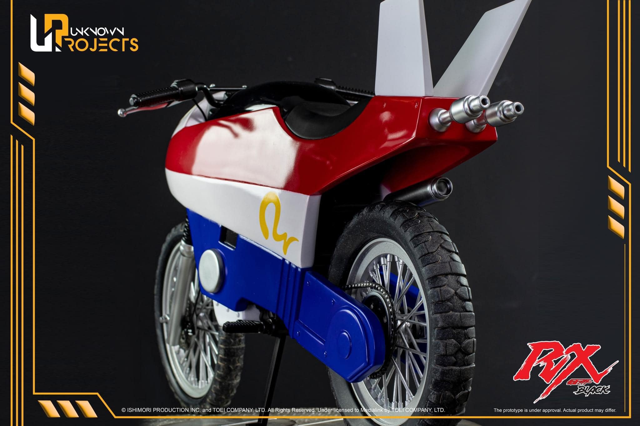 Unknown Projects Classic Signature Arte Series Masked Rider BLACK RX Roborider