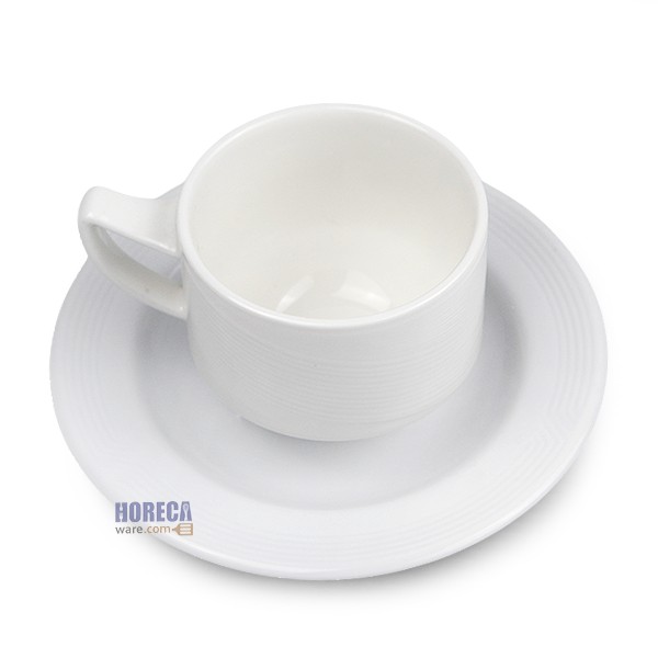 240 ml. Stackable Royal Porcelain Coffee Cup