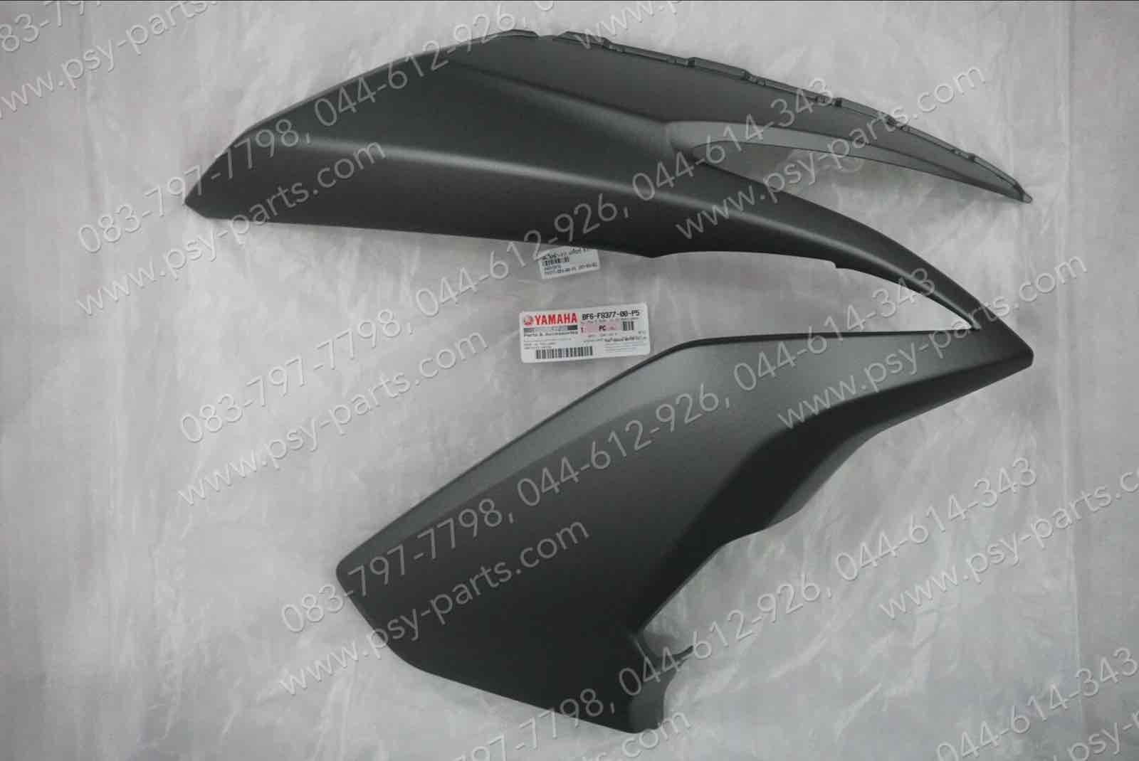 ฝาครอบไฟหน้า-ขวา AEROX แท้ๆ สีเทาดำด้าน (1278) BF6-F8377-00-P5