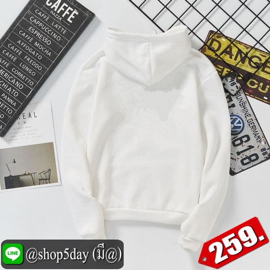 🔥 CK แบรนด์ชั้นนำ เสื้อกันหนาวแขนยาว (มีฮู้ดสุดเท่) ‼️