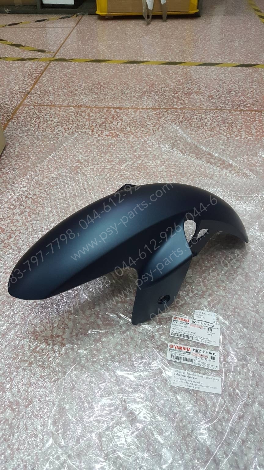 บังโคลนหน้า EXCITER 155 แท้ๆ สีน้ำเงิน (960) 2ND-F1511-10-PJ (รุ่นใหม่มีรูตรงปีกบังโคลน)