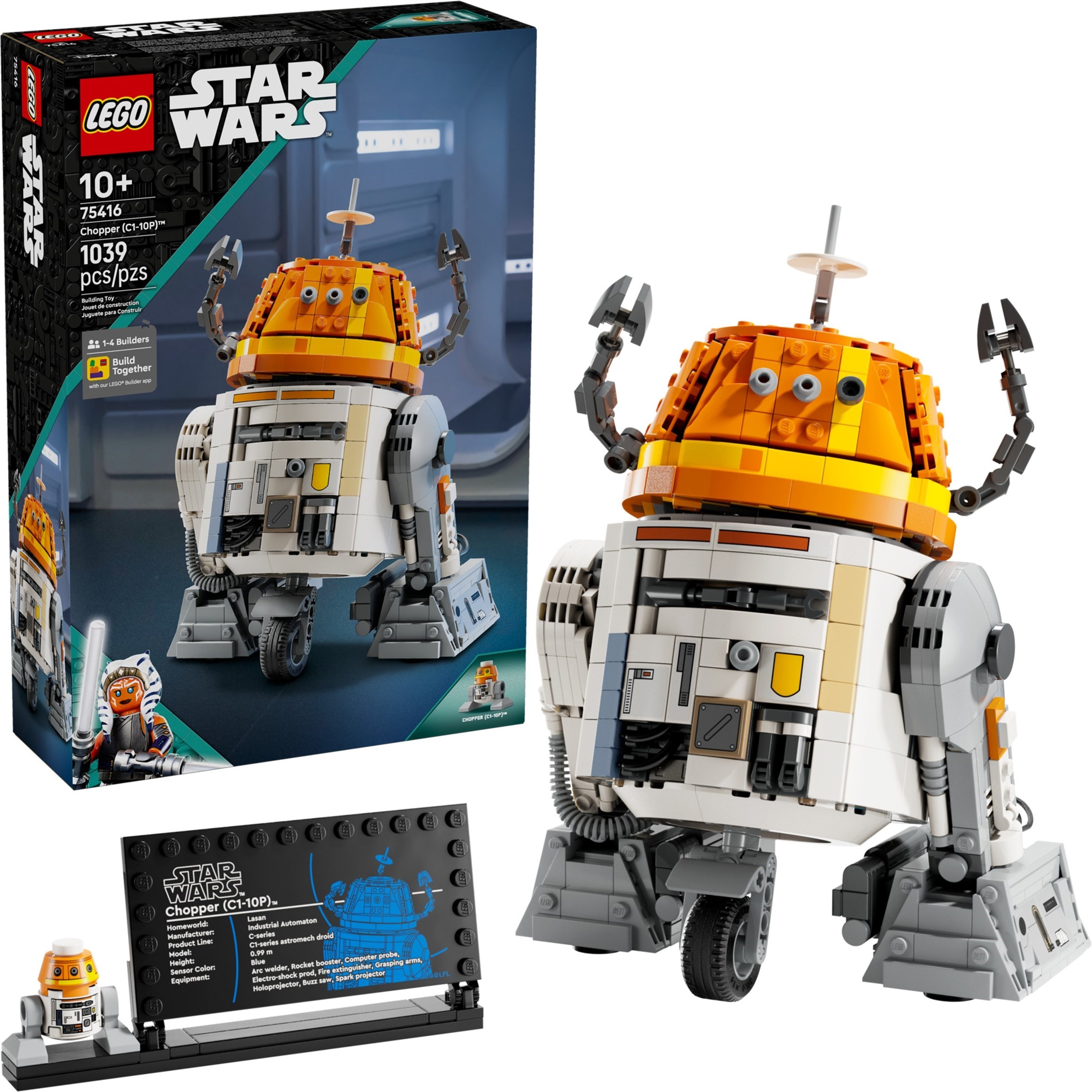 LEGO Star Wars เลโก้ 75416 Chopper (C1-10P)