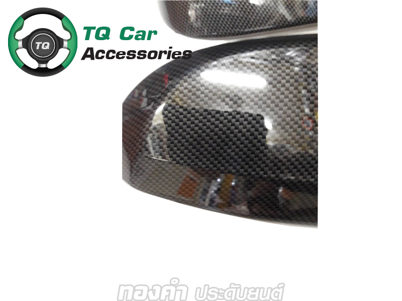 ครอบกระจกมองข้าง TOYOTA REVO คาร์บอนดำ