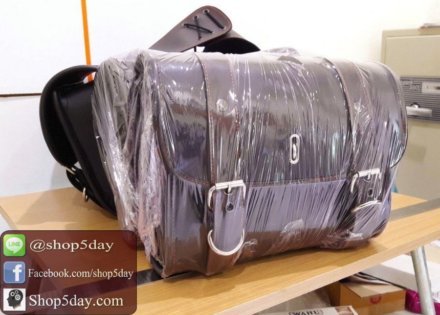 🔥กระเป๋าข้างมอไซค์ วินเทจ คลาสสิค