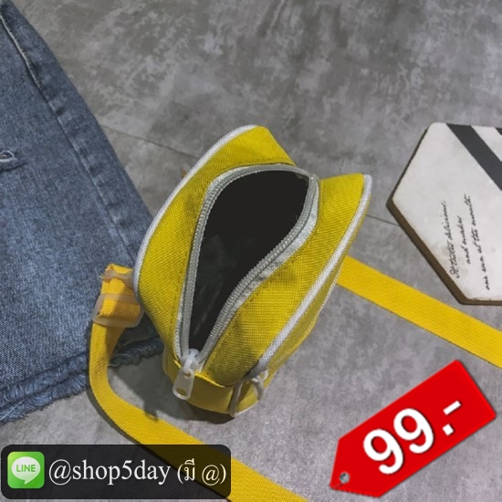 🔥กระเป๋าสะพายข้างและคาดอก สีสันสดใส่