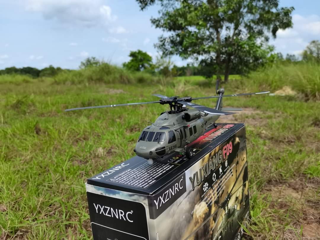 YUXIANG F09 Black Hawk เฮลิคอปเตอร์ 6CH 6-G Brushless RTF