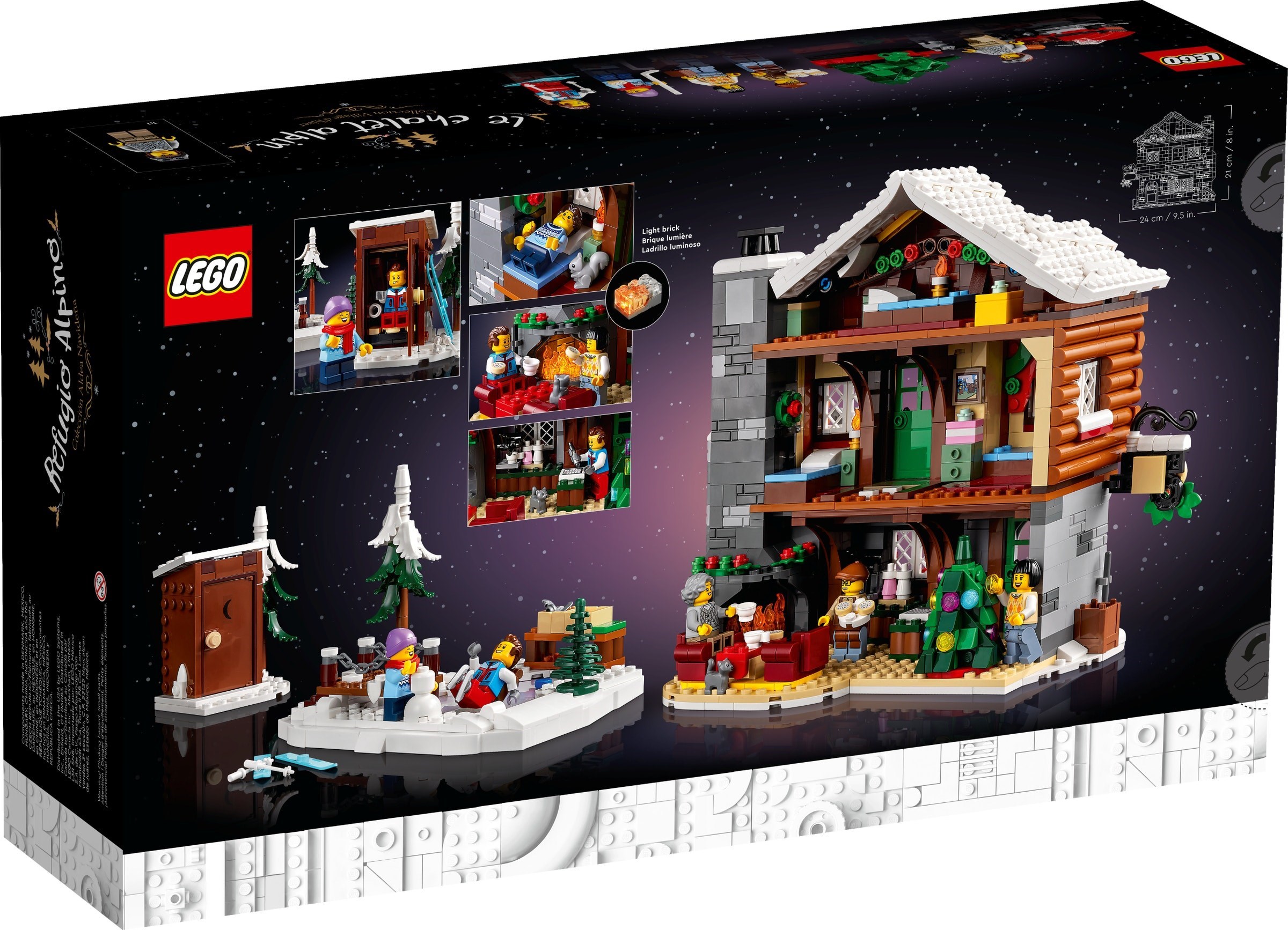 LEGO เลโก้ Winter Village set 10325 Alpine Lodge