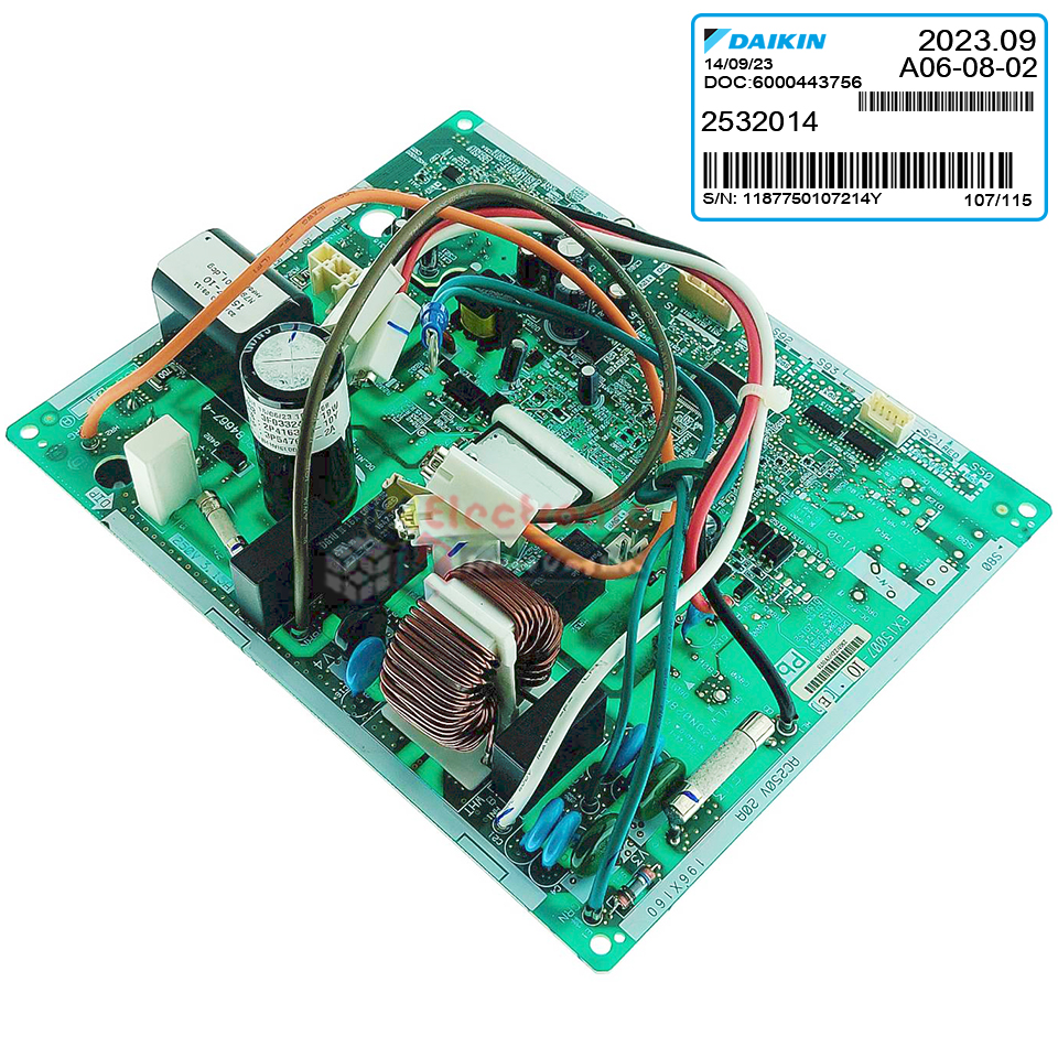 แผงบอร์ดแอร์คอยร้อนDAIKIN-ไดกิ้น ใช้ได้กับรุ่นที่ระบุไว้-อะไหล่ใหม่แท้บริษัท #อะไหล่แอร์DAIKIN