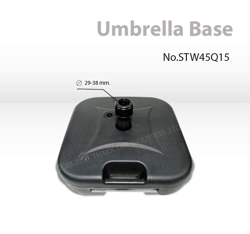 Leo ขาตั้งร่มสำหรับเติมน้ำ-ทราย ฐานตั้งป้าย,ตั้งธง น้ำหนักเบา มีหูหิ้วเคลื่อนย้ายสะดวก ติดตั้งง่ายเพียงคนเดียว