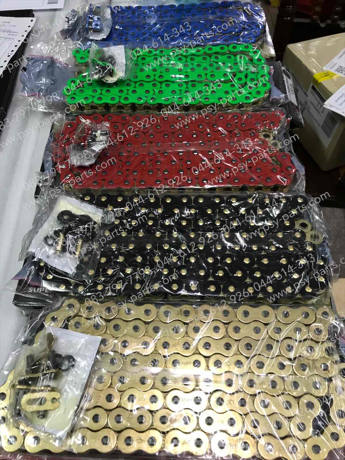 โซ่ล้อ 520-120 ข้อ (แท้พระอาทิตย์-520)/X-RING