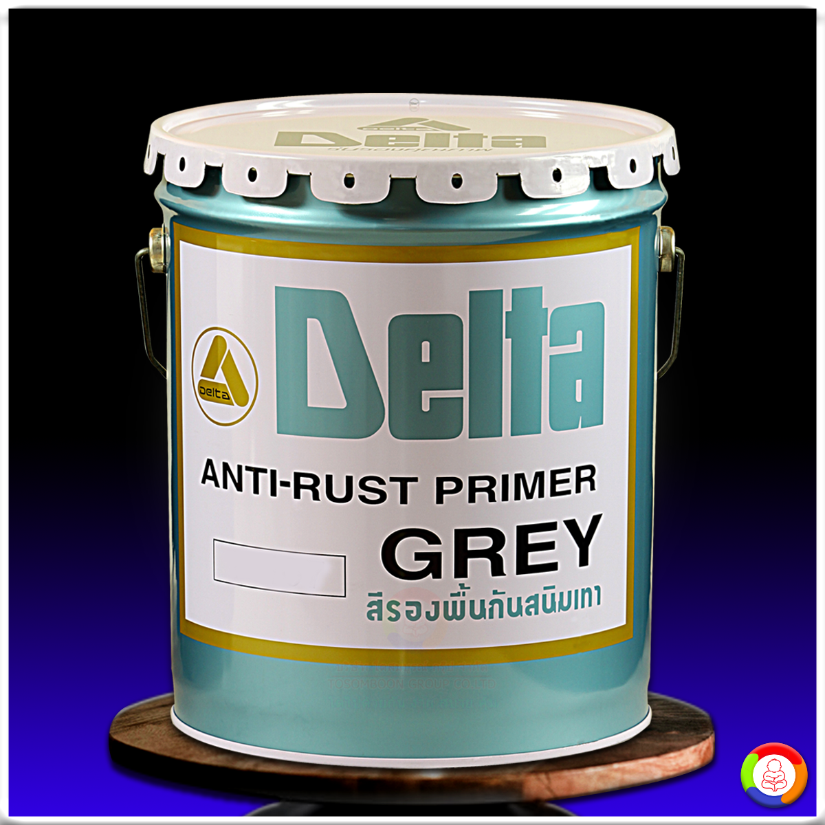สีรองพื้นกันสนิมเทา เดลต้า Delta Anti-Rust Primer Grey