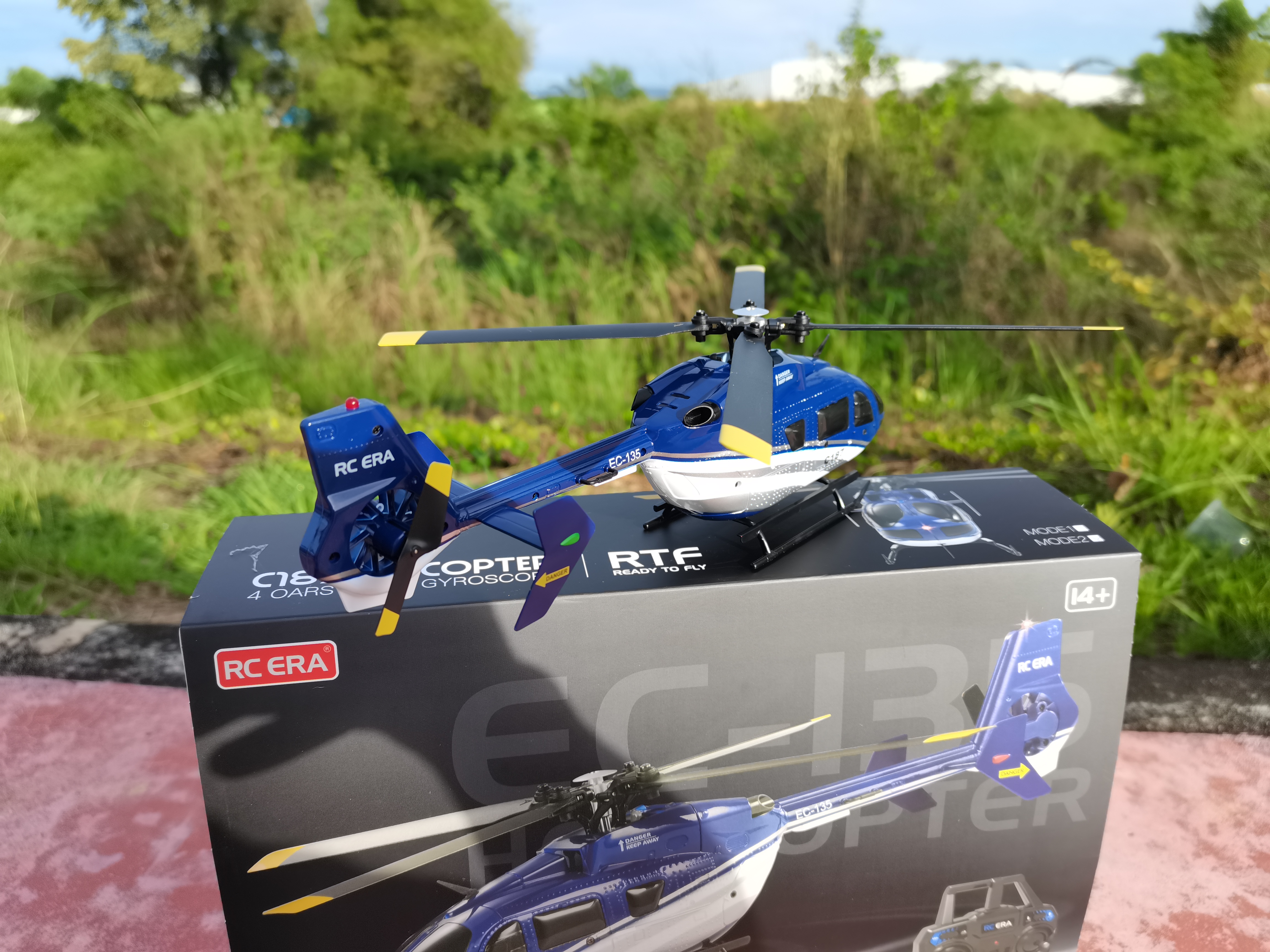 เฮลิคอปเตอร์ RC ERA C187 4CH EC135 RC Helicopter (RTF สินค้าชุดพร้อมเล่น)