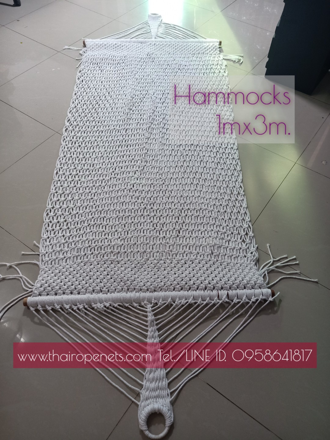 เปลญวน Hammocks ⭐ Size XL ⭐ไม่ขึ้นรา ใช้งานกลางแจ้ง🌈มีสินค้าพร้อมส่ง🌈
