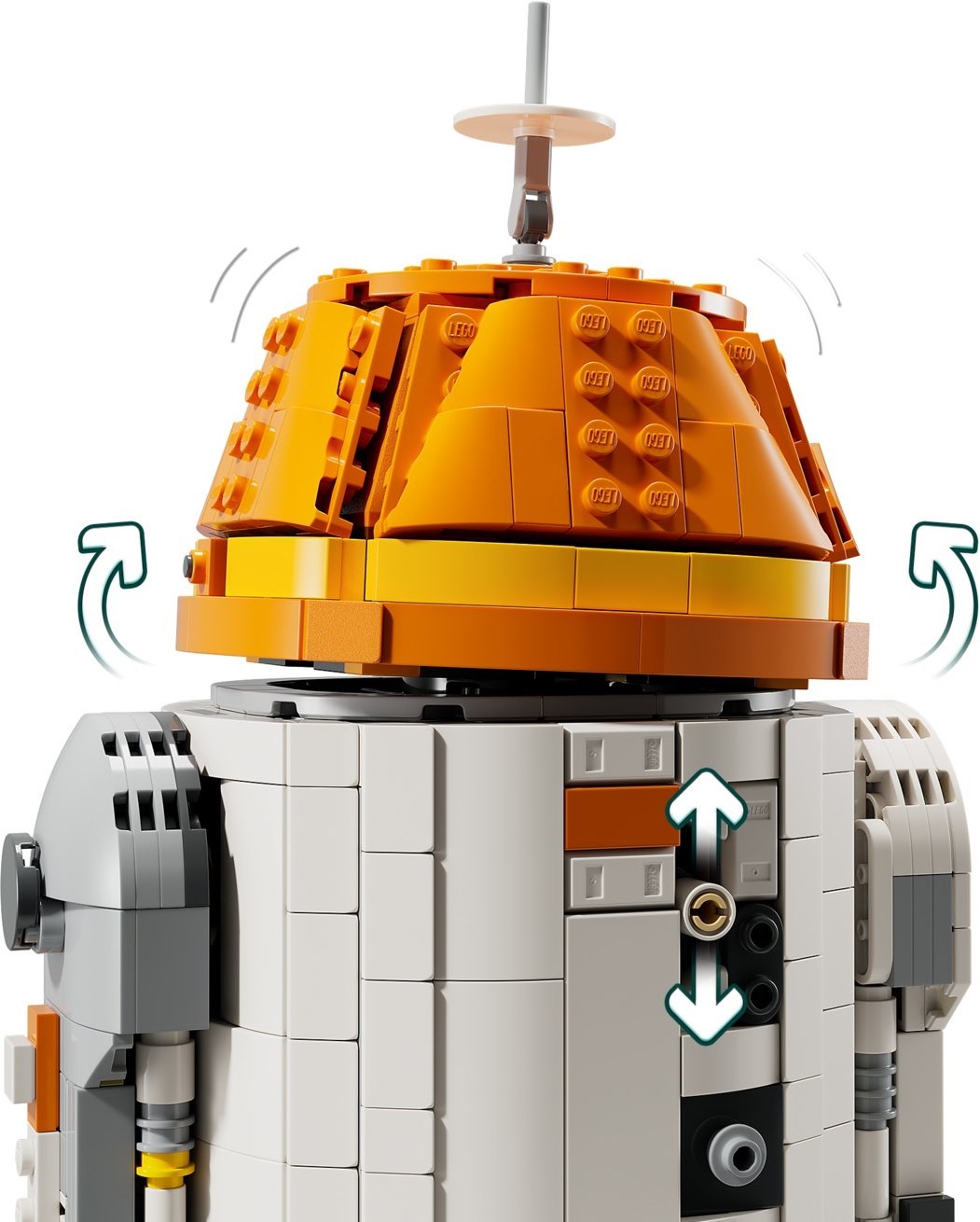 LEGO Star Wars เลโก้ 75416 Chopper (C1-10P)