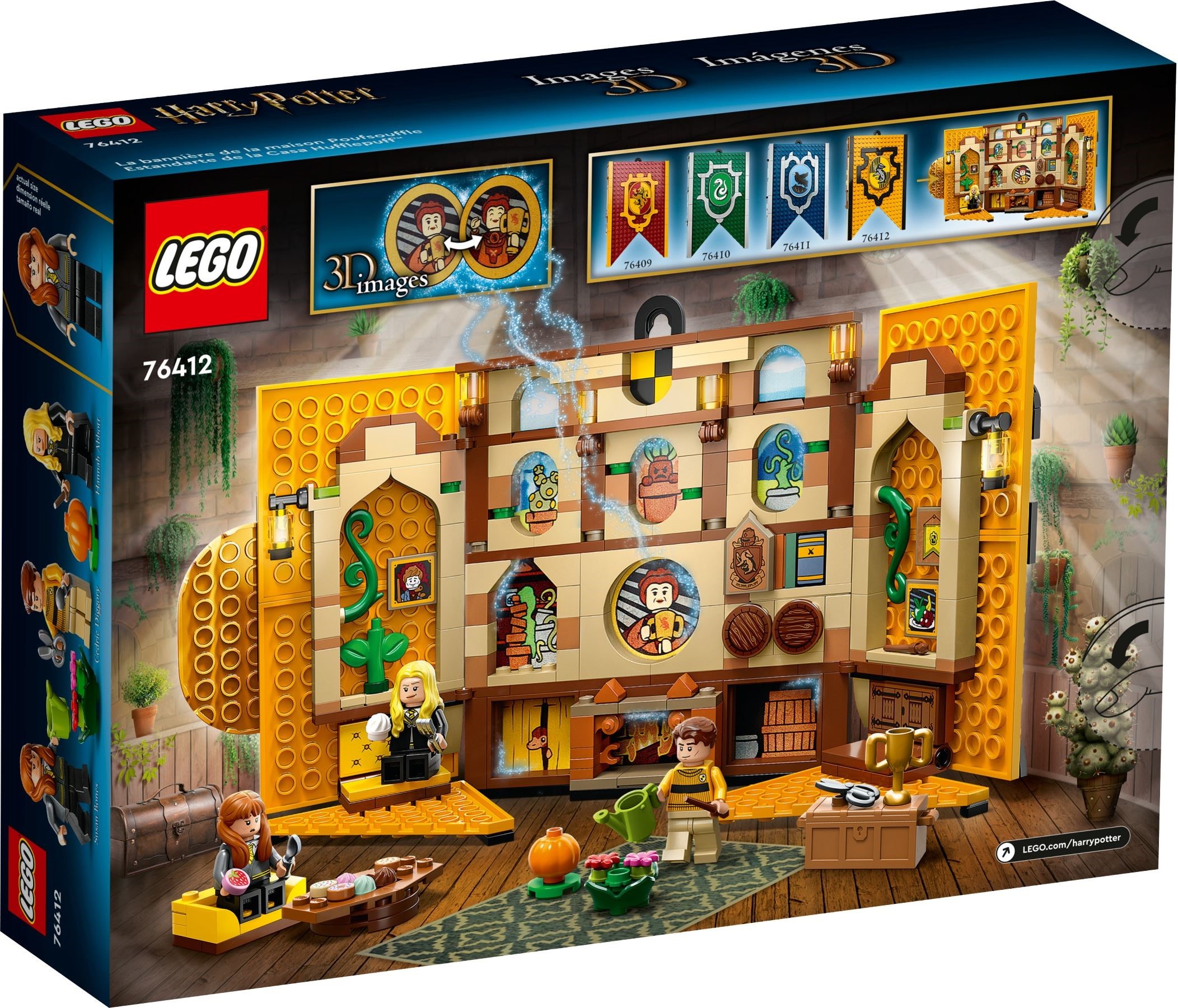 [Bundle Set 4 กล่อง] LEGO Harry Potter House Banner Set (76409,76410,76411,76412)