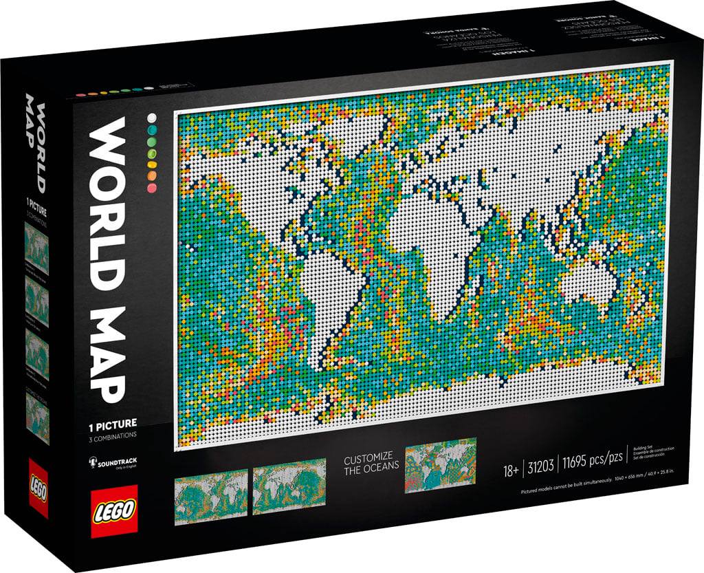 LEGO Art เลโก้ 31203 World Map