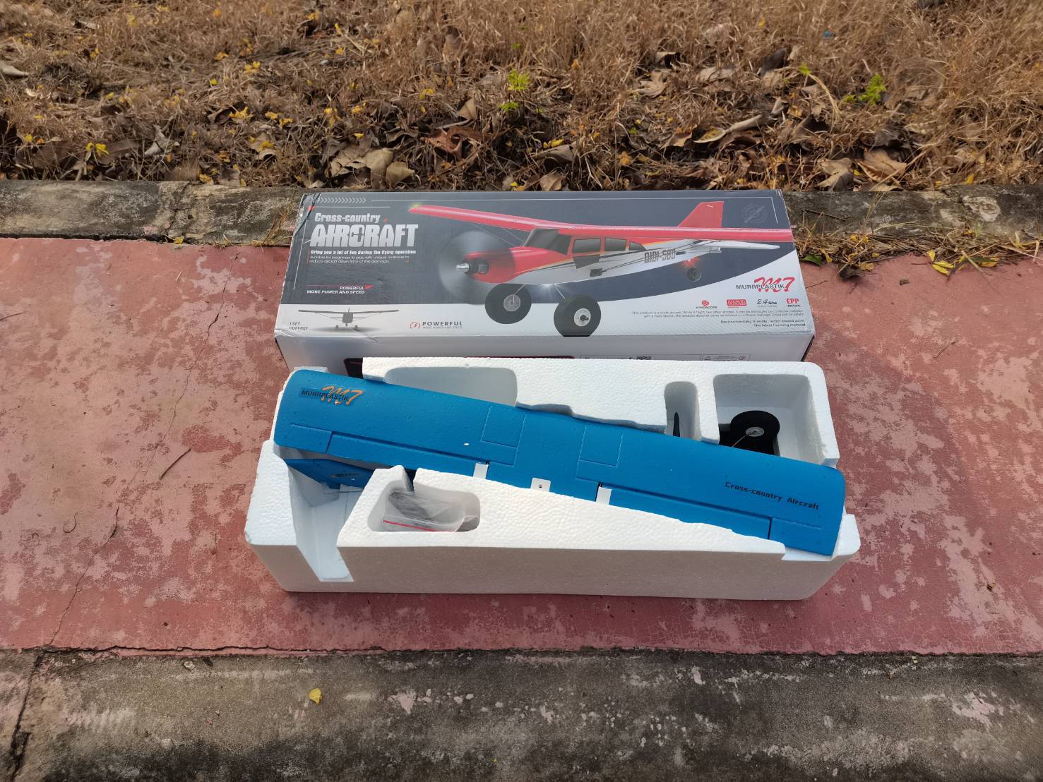 QIDI-560 MAULE MINI- 3D 4CH เครื่องบินบังคับชุดพร้อมบิน