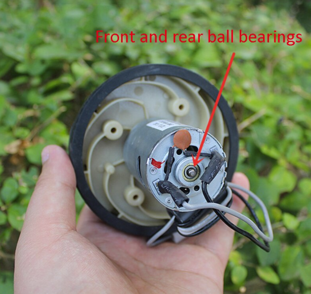 มอเตอร์เครื่องดูดฝุ่น 24V 120W Ultimate DC Vacuum motor Towel Bearing Motor High speed Motor