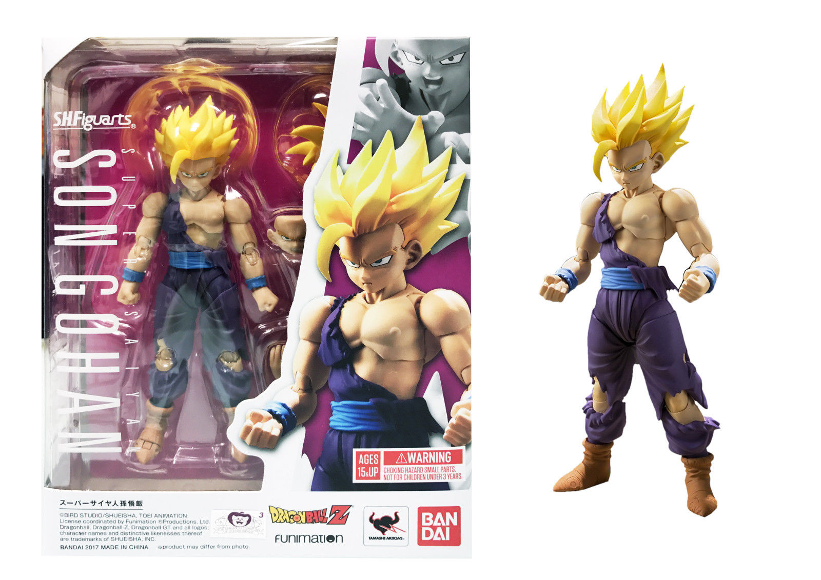 Bandai: S.H.Figuarts Super Saiyan Son Gohan (Battle Damaged)