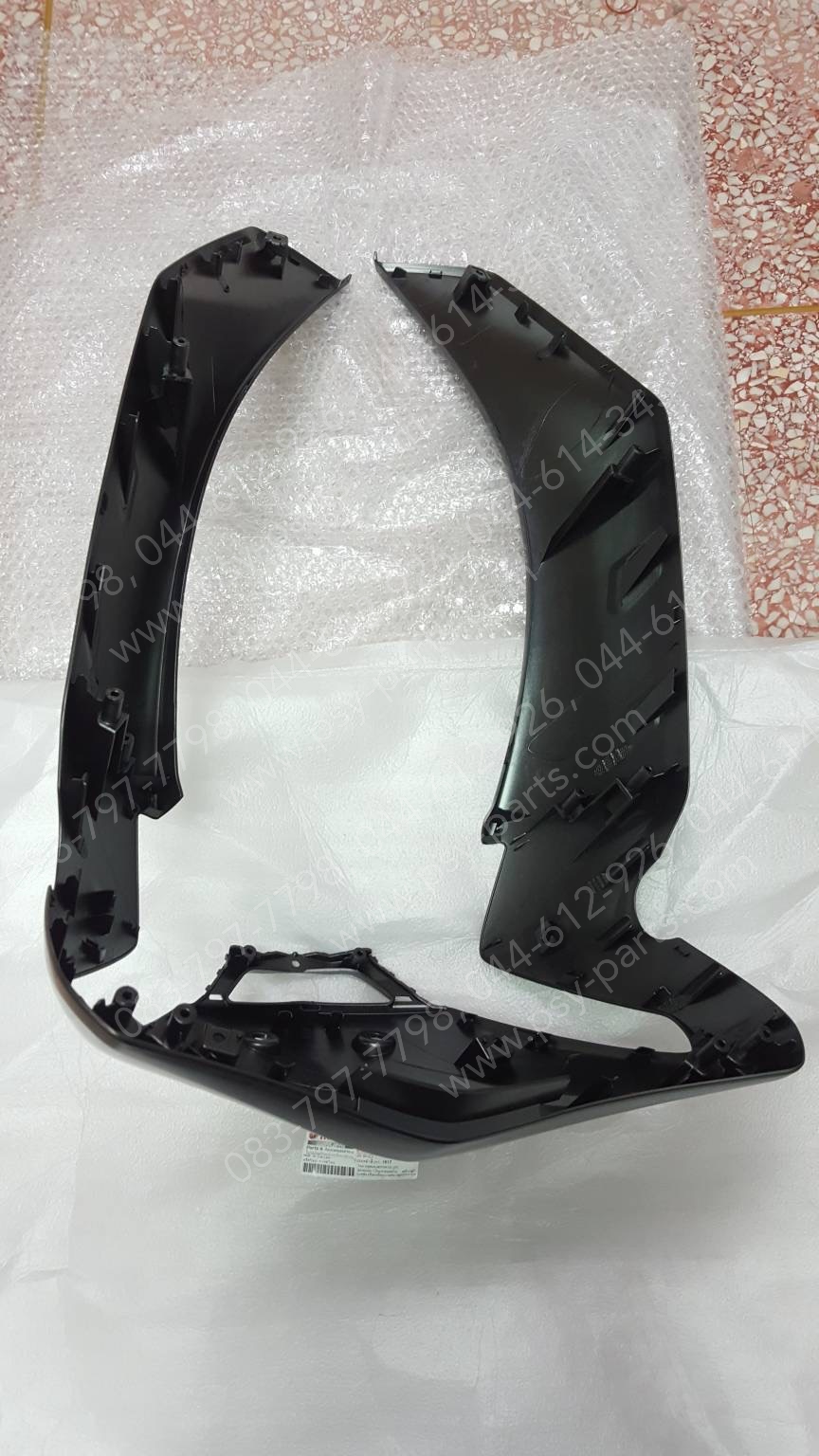 บังลม FINN แท้ๆ สีเทาดำด้าน (1617) B6F-F8311-00-P7 Yamaha