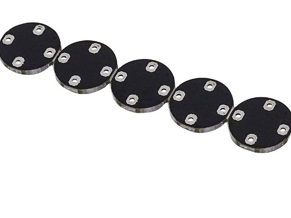 WS2812B RGB LED 1-bit round full-color drive lantern intelligent control module