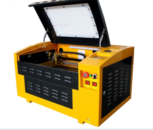 เครื่องยิงเลเซอร์เครื่องทำตรายางเลเซอร์รุ่นKTL4030 50W