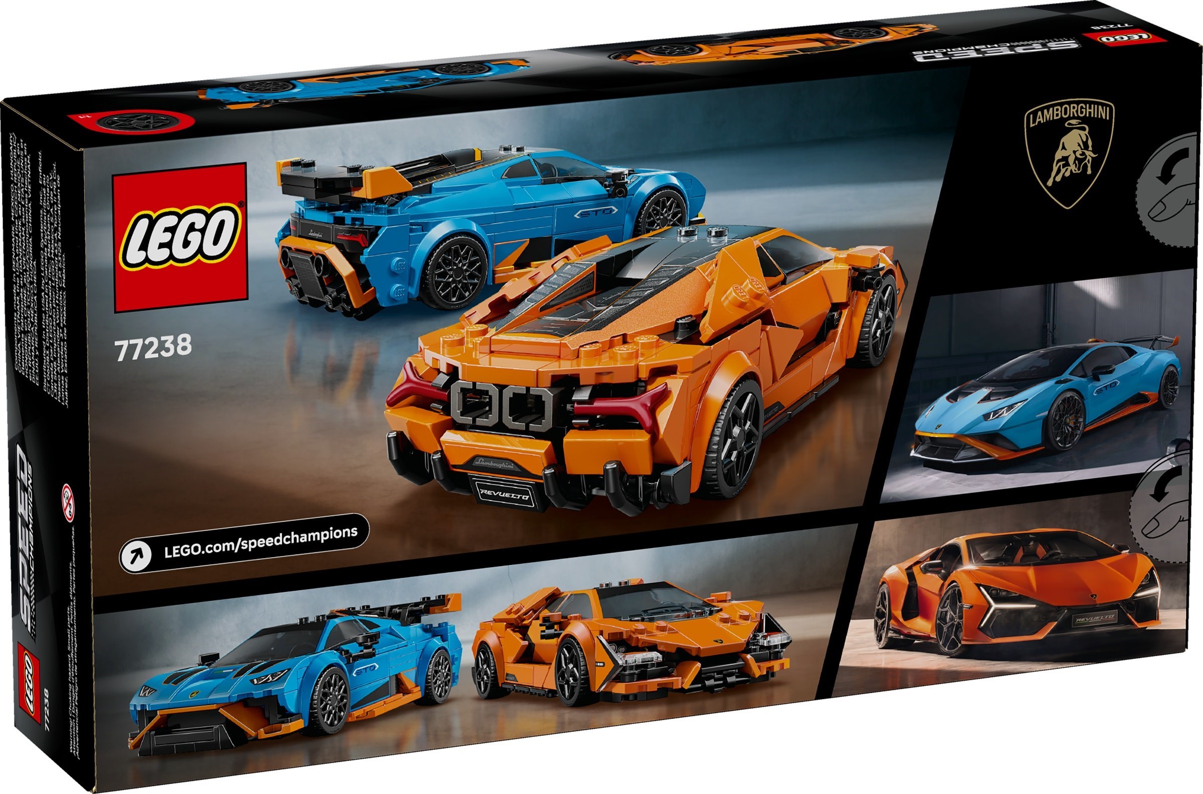 LEGO Speed Champions เลโก้ 77238 Lamborghini Revuelto & Lamborghini Huracán STO