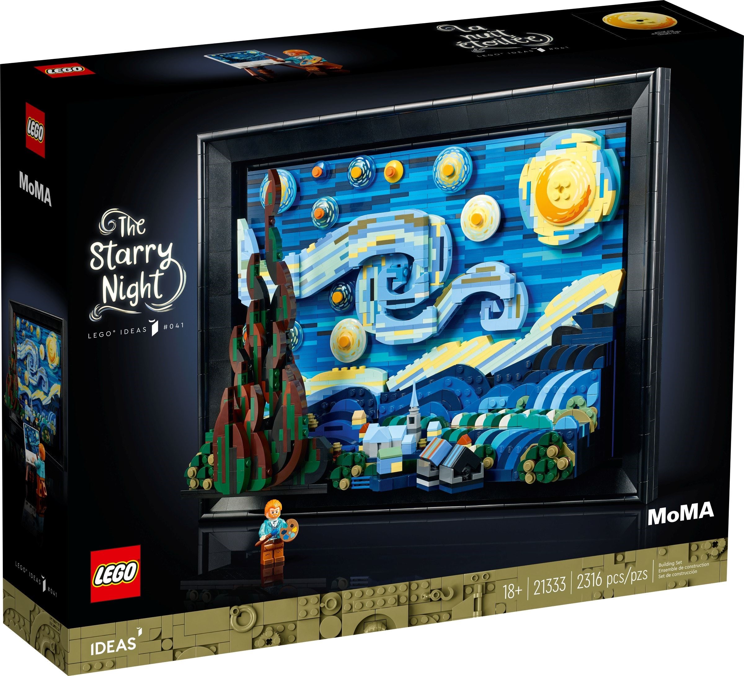 LEGO เลโก้ 21333 Vincent van Gogh - The Starry Night
