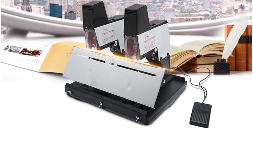 เครื่องเย็บกระดาษกลางเล่มไฟฟ้าคู่ ST-105G