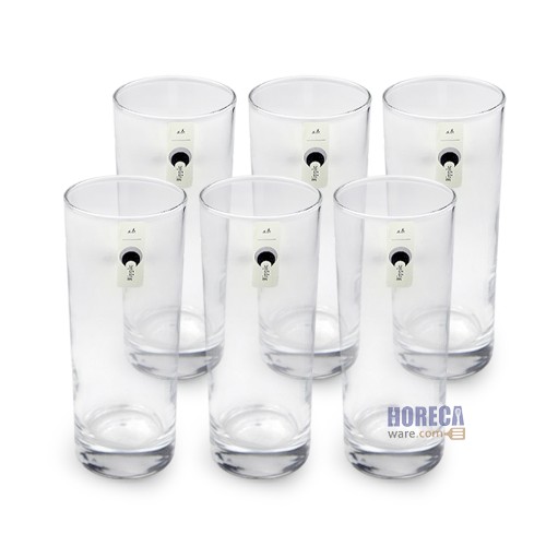 Ripple Hi-Ball Glass 325 ml (6ใบ) ริพเพิ้ล