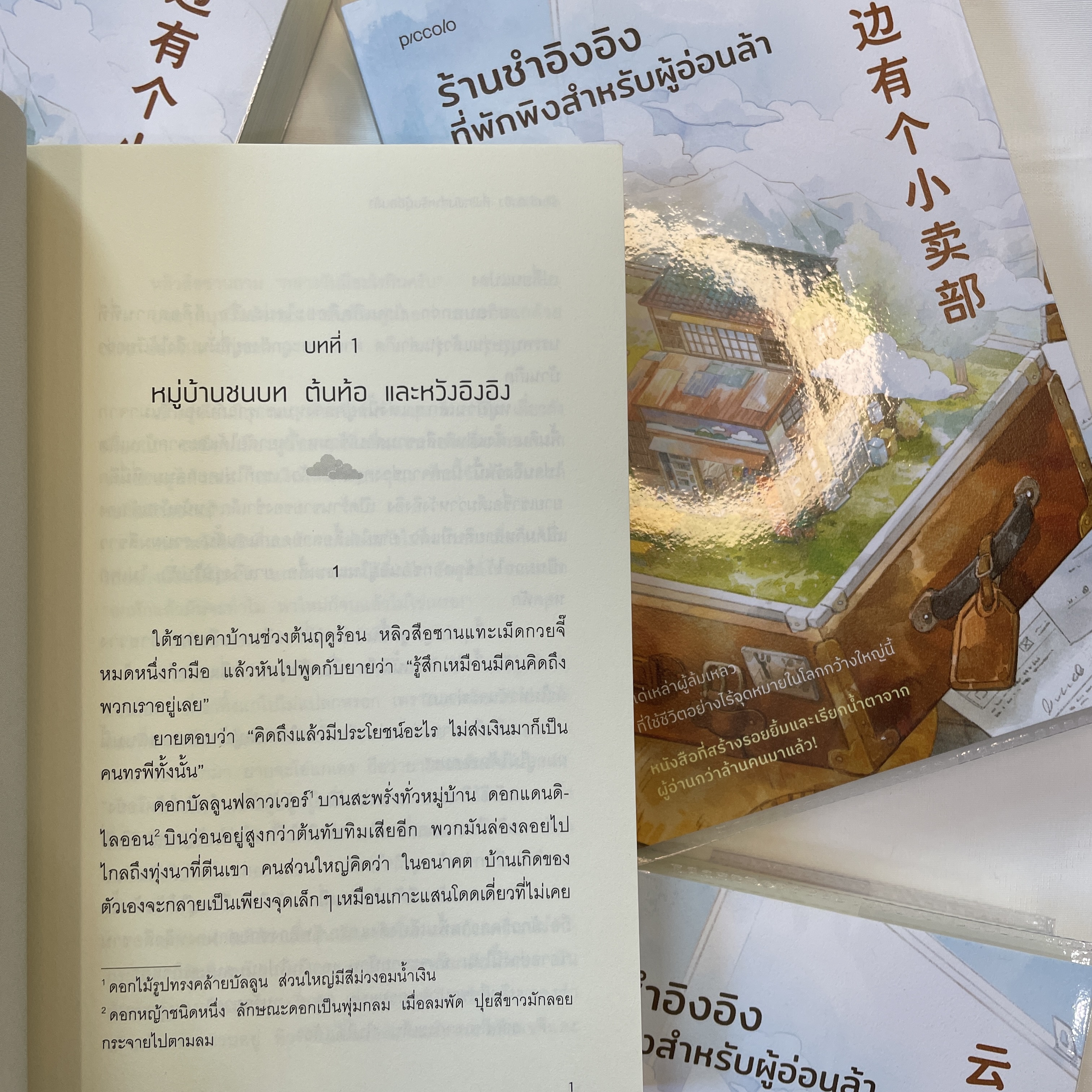 ร้านชำอิงอิง ที่พักพิงสำหรับผู้อ่อนล้า /ผู้เขียน: จางเจียเจีย สำนักพิมพ์: Piccolo