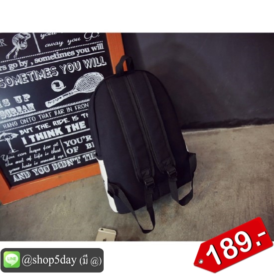 กระเป๋าเป้ Q.X.CAI กระเป๋าสะพายหลัง