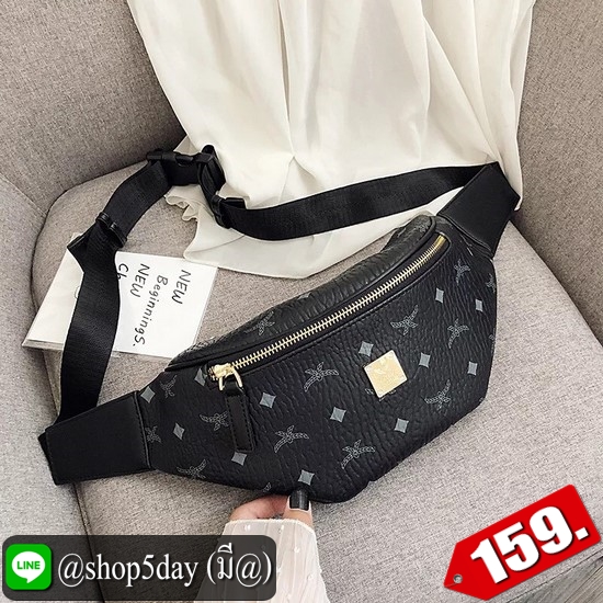 ⚡️ หนัง PU กระเป๋าคาดอก-เอว อินเทรนด์ งานสวย ⚡️